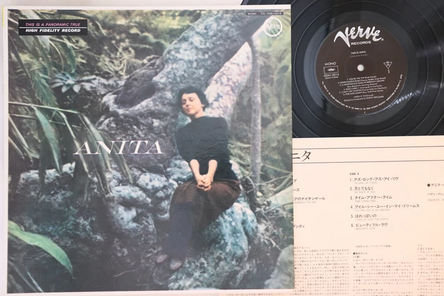 LP ANITA O'DAY Anita 20MJ0016 VERVE JAPAN Vinyl