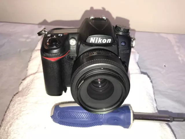 Nikon D7000 16.2 MP Digital SLR Camera Black (Body Only) #0100 Tested!