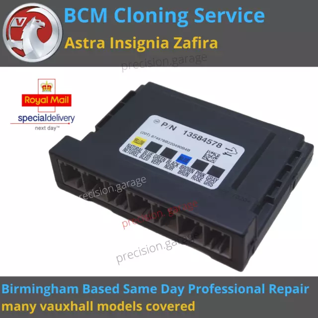 Vauxhall BCM Cloning Service Astra Zafira Insignia Mokka Crossland more models