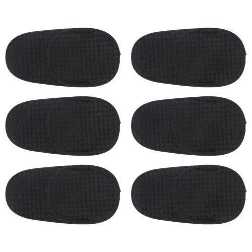 Cubierta de parche para ojos negros medianos para adultos niños - en stock