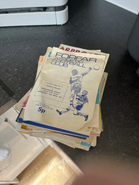 Massive Collection Of Uk Football Programs