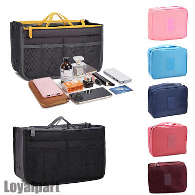 Large Travel Cosmetic Makeup Bag Toiletry Organizer Storage Case Pouch Women US