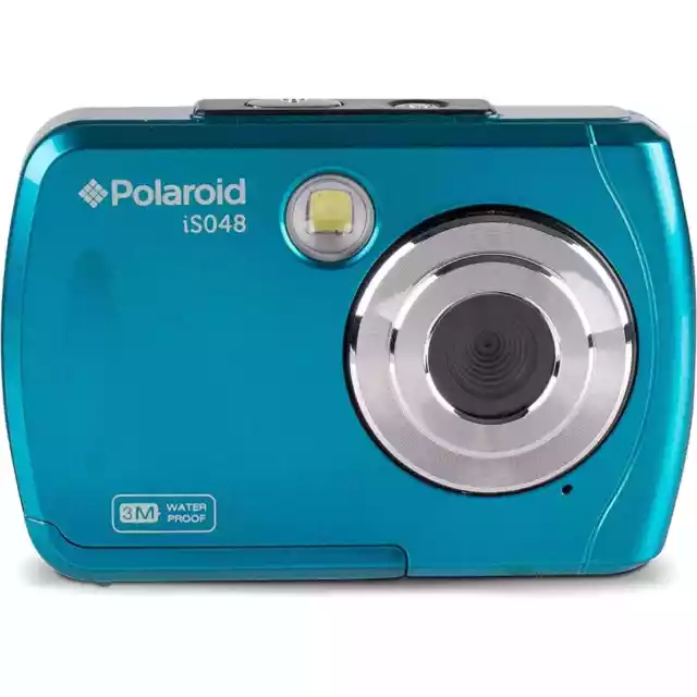 Poloroid Bluegreen Camera 3.5" x 2"