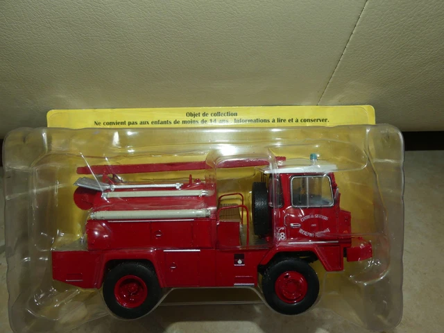 Camion De Pompiers Citroën Type N Du Haut-Rhin - Modèle Réduit IXO Presse 1:43 N°044