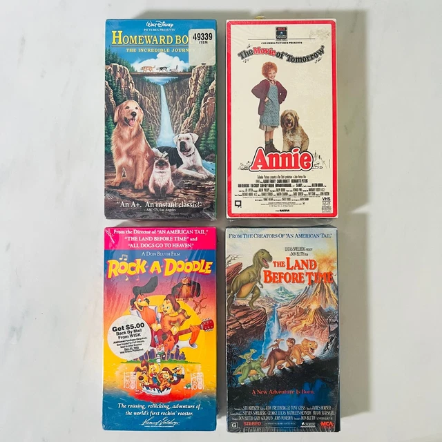 Lot Of 10 Kid's Family Fun VHS Video Tape Movies!!!