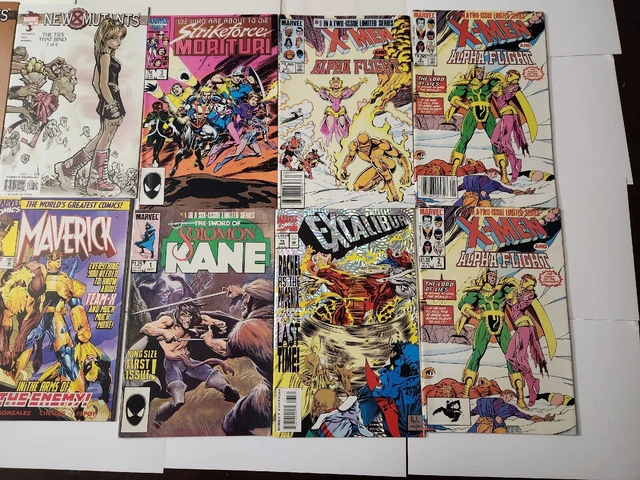 Lot of 61 Marvel comics