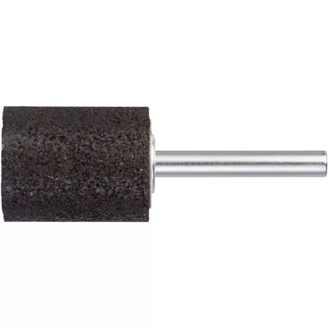 20x LUKAS Schleifstift ZY Zylinderform  32x50 mm Schaft 8 mm | Korn 24
