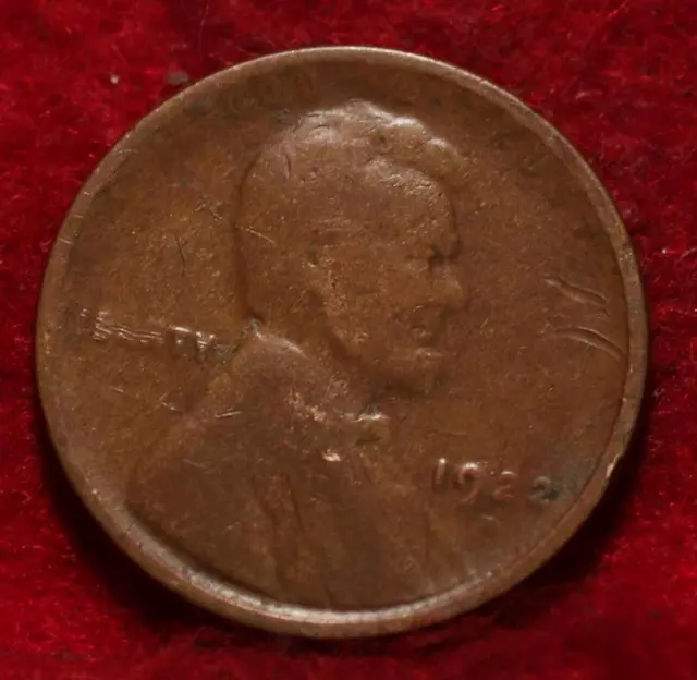 1922-D Denver Mint Copper Lincoln Wheat Cent
