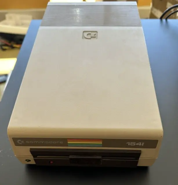 Working Vintage Commodore 1541 Single Drive Floppy Disk | US Seller