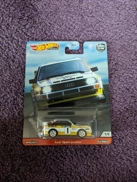 2020 Hot Wheels Car Culture Thrill Climbers #1 Audi Sport Quattro