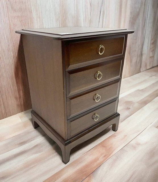 Stag 4 drawer bedside cabinet deals