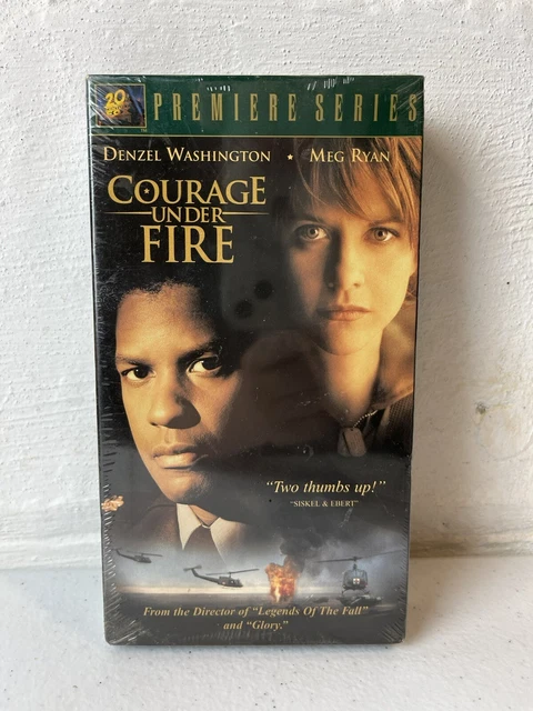 COURAGE UNDER FIRE (1997, VHS Video Cassette Tape) Denzel Washington
