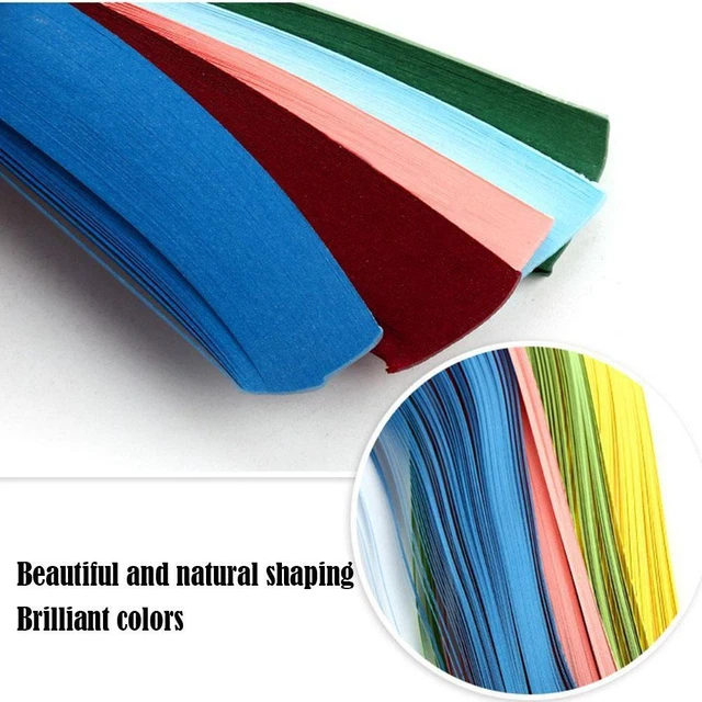 260PCS 26 Colours Quilling Strips Quilling Paper 5mm For Quilling Kit Lot T8