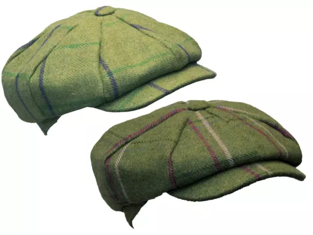 Ladies Margate Tweed Hat Baker Boy Flat Cap