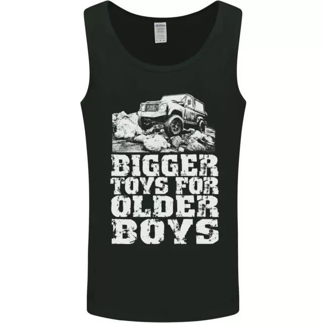 Bigger Toys Older Boys 4X4 Off Roading Mens Vest Tank Top