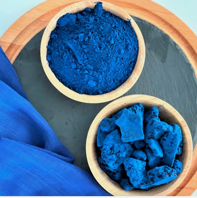 Poudre De Nila Bleue 70g - Éclaircissant Visage Et Zones Sombres, Soin Capillaire Naturel - Maroc