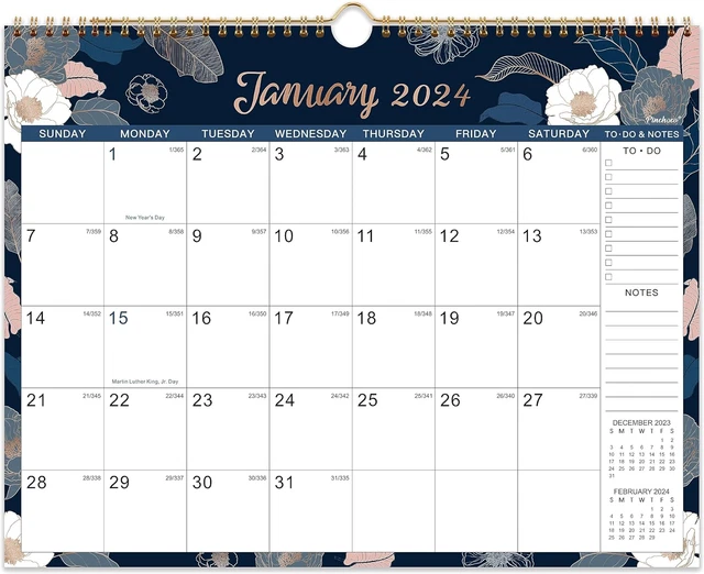 2024 WALL CALENDAR 2024 Calendar, 12Month Calendar 2024 from Jan