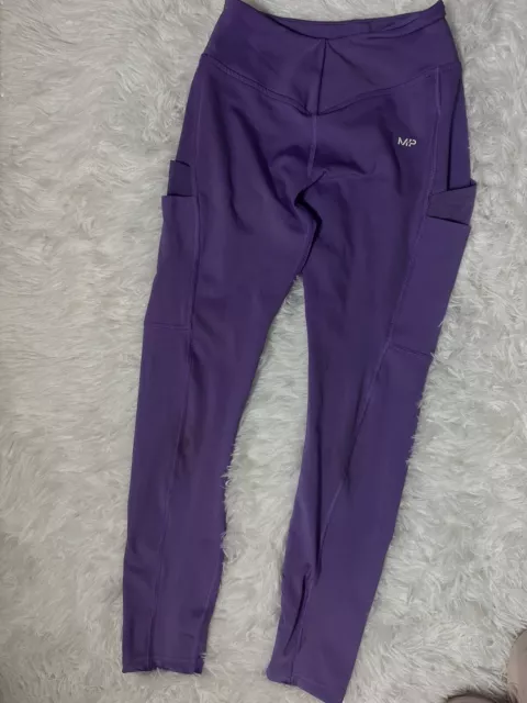 My Protein Purple Gym Leggings Gym In Size Xs