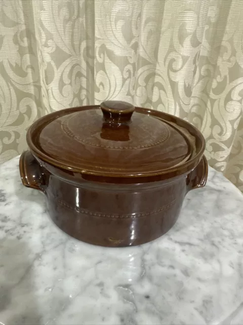 Retro Pearsons of Chesterfield Casserole Dish with Handles & Lid  1.5 litre