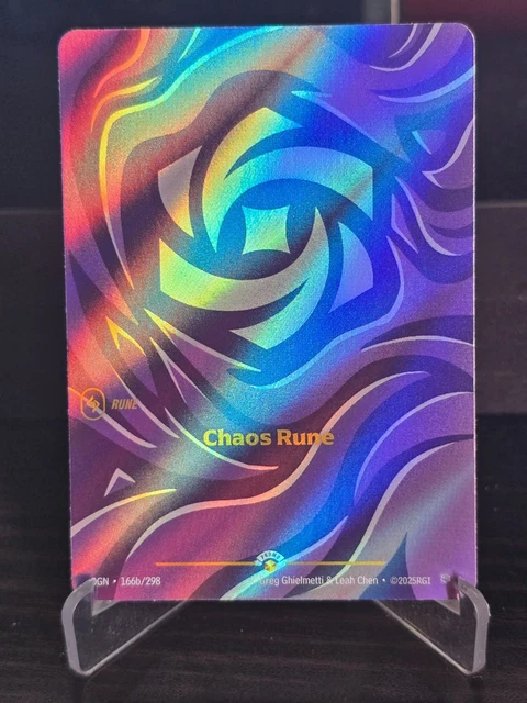 RIFTBOUND TCG - Chaos Rune (Promo) Origins - 166b/298 - NM £18.13 ...