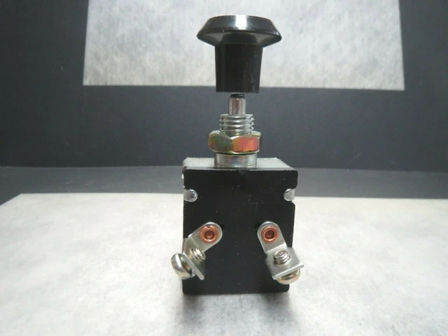 UNIVERSAL PUSH PULL On-Off Switch 2 Screw Terminals 83038 - Ships Fast ...