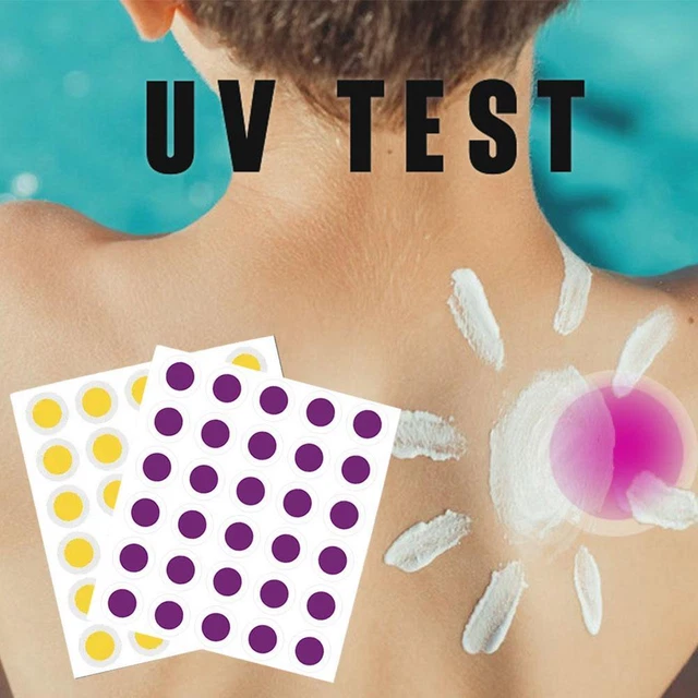 60Pcs Sunny Patch UV Detecting Patches for Kids and Adults Natural 2023