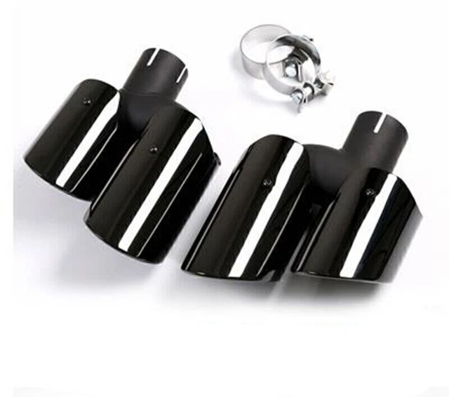 Universale In Acciaio Inox Coda Auto Posteriore Cromato Tubo