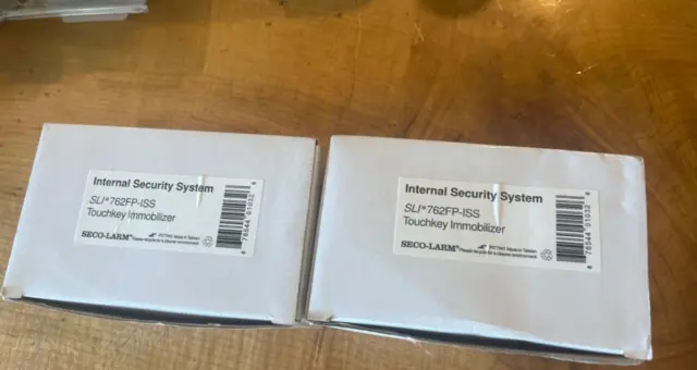 Lot x2 Touchkey Immobilizer Internal Security System SLI 762FP-ISS  Seco