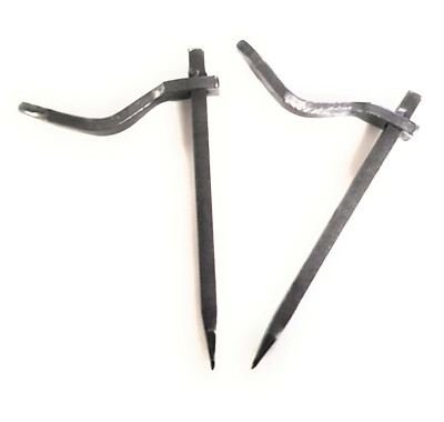 250mm Massoni Peg Olandese PIN morsetti Semi-tondo refrattario SUPPORTO esegue il pegging 