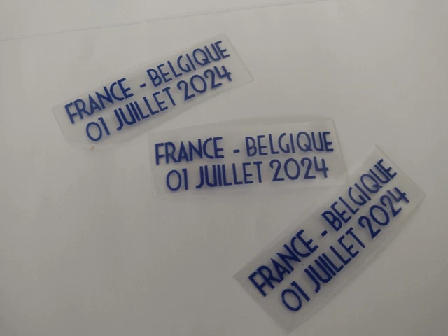 Patch Thermo Collector FFF Vs Islande - Équipe De France 100 Ans