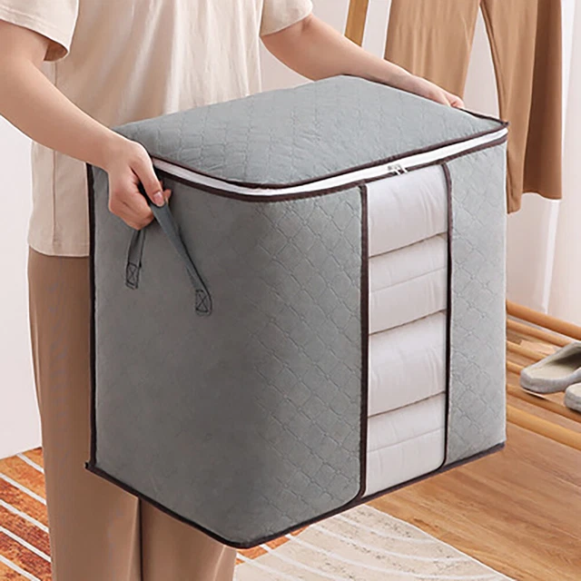 Large Anti Dust Clothes Storage Bag Quilt Blanket Storage Sort Home Organizer