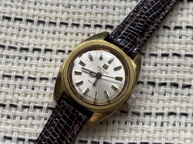 Tissot seastar sales women's vintage