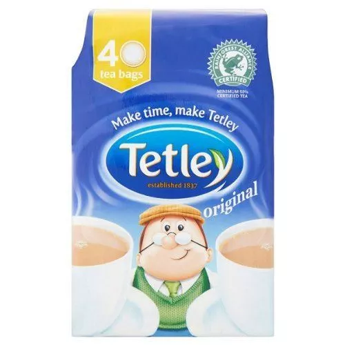 Tetley Original - Sachets de thé - lot de 4 boîtes de 40 sachets