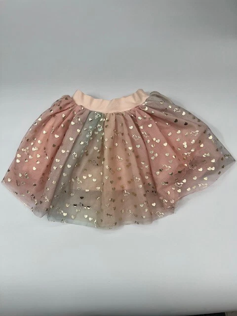 Huxbaby Girls Tutu Unicorn Heart Skirt Size 5