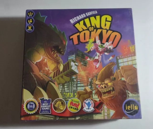 King of Tokyo Monster Board Game Richard Garfield 2014 iello Brand New Seal.