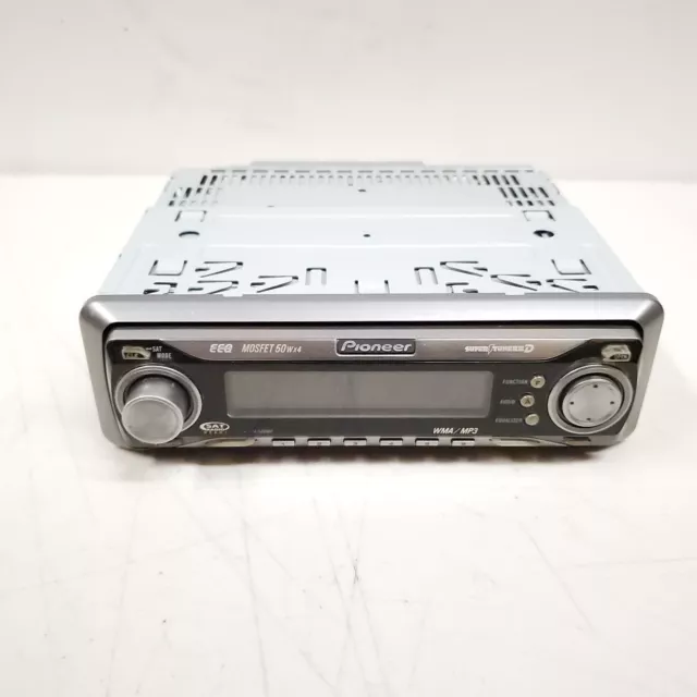 PIONEER DEH-P4700MP CD MP3 PLAYER with BLUETOOTH ADAPTER old school CLASSIC
