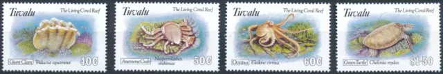 Marine Life - Tuvalu 1993 - MNH - SG 673/6