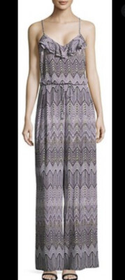 karen millen zig zag jumpsuit size 10