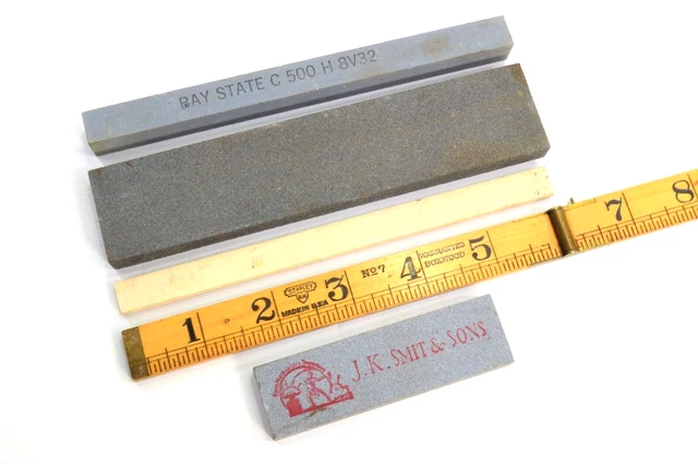 Bay State Carborundum / Alum. Oxide Dressing Stones, Set of 4