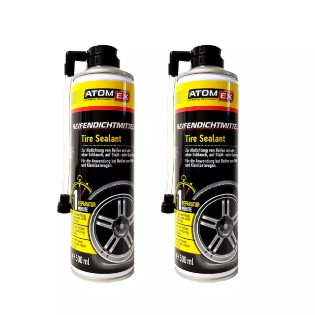 XADO Atomex Auto Reifen Dichtmittel Reifendicht Reifen Reparatur Pannenhilfe PKW