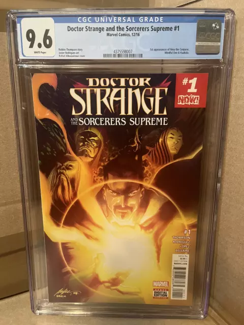 Doctor Strange and the Sorcerers Supreme #1 CGC 9.6 1st Appearance of Kushala