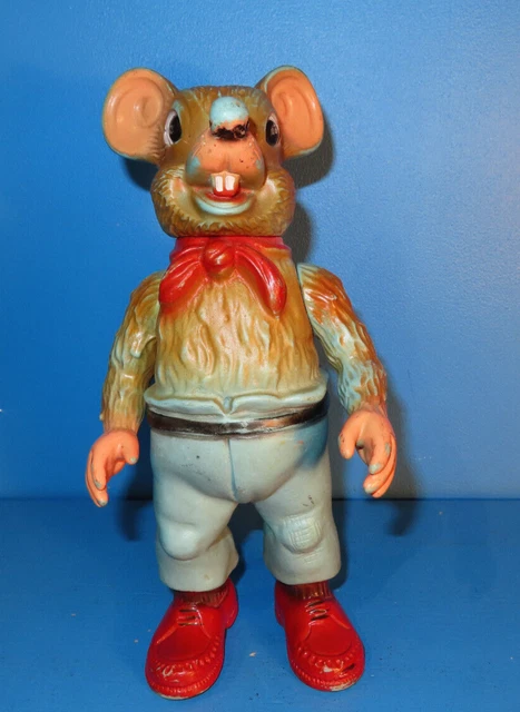 Quietschfigur Mäusepiep Maus Freund von Lurchi 10 cm hoch