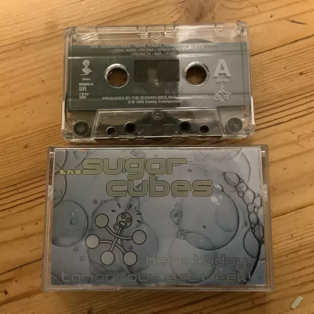 The SUGAR CUBES Here today,tomorrow next week Cassette Tape.Bjork,KUKL,Indie Pop