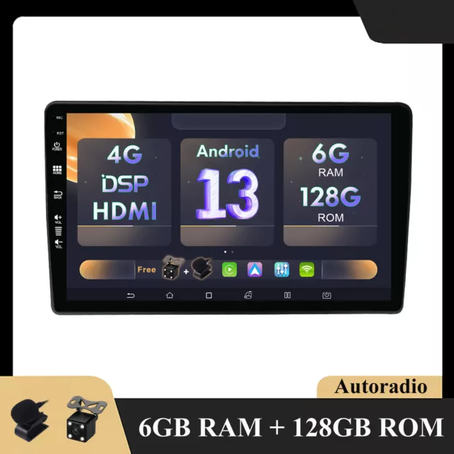 Radio de coche Para Audi A4 S4 RS4 B6 B7 RNS-E 2000-2008 CAMERA GPS Carplay 128G