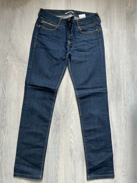 Jean Comptoir Des Cotonniers Fire Noir - Taille 40, En Coton, Occasion En Très Bon état