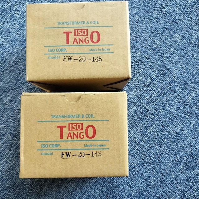 TANGO FW-20-14S HI-FI Output Transformer Pair Tested Japan JP