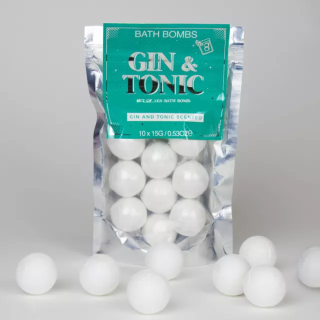 Sprudelnde Badebomben - Gin & Tonic | Bath Bombs - Gin & Tonic