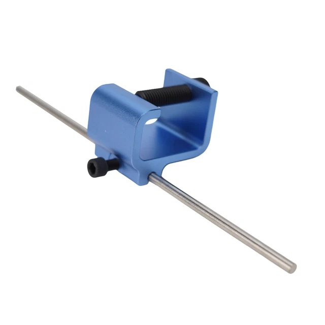 Outil D'Alignement De Chaîne Moto Mulcort - Alliage Aluminium Bleu - Précision Et Rapidité
