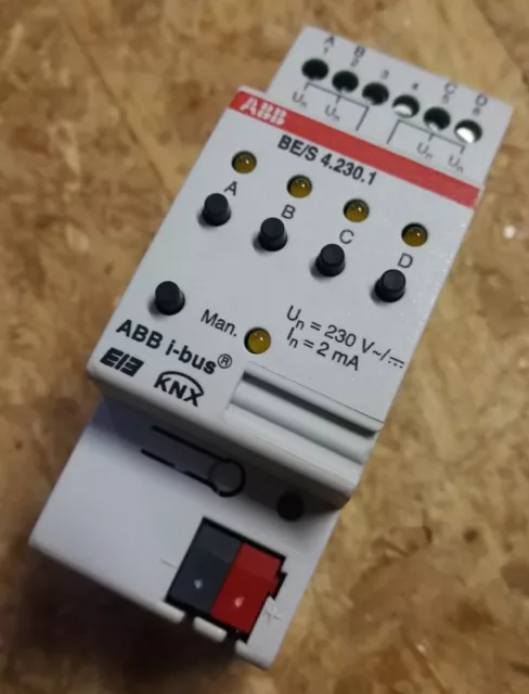 ABB BE/S4.230.1 Binäreingang 4-fach 230V REG 2CDG110051R0011