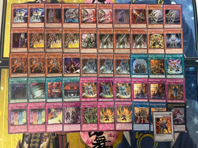 Yugioh - Classic Six Samurai Deck - Great Shogun Shien, Enishi, Grandmaster ~
